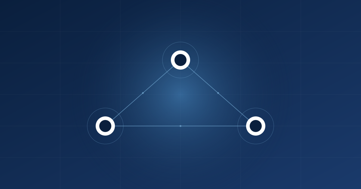 Three projects forming a connected system